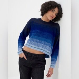 American Eagle Gradient Cropped Sweater